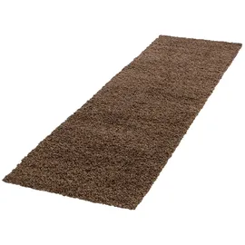 Ayyildiz Teppiche Life Shaggy 1500 Hochflorteppich 100 x 200 cm braun
