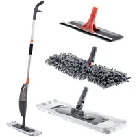 Kadax Bodenwischer mit Sprühfunktion Grau/Orange