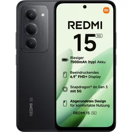 Xiaomi Redmi 15 5G 256 GB Midnight Black