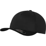 FLEXFIT Unisex 5-Panel Flexfit Kappe Klassische Cap 6560 black S/M