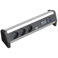 Bachmann DESK 1 3x Steckdose 2x CAT5e 1x VGA 339.1005