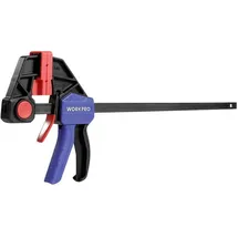 WorkPro Einhandzwinge 450 mm Metall