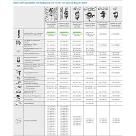 Geberit Spülventil Typ 212 komplett, für Sigma, Delta und UP300 UP-Spülkasten