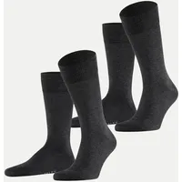 Falke Socken 2er Pack Grau 47-50