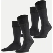 Falke Socken 2er Pack Grau 47-50