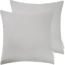 Tom Tailor Kissenbezug Dove 40 x 40 cm mittelgrau/grau