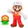 Super Mario Fire Mario 10 cm (2er Set)