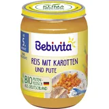 Bebivita Bio Reis mit Karotten & Pute