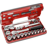 FACOM Stecknuss-Set 1/2" metrisch 4-tlg.