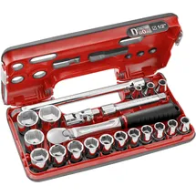 FACOM Stecknuss-Set 1/2" metrisch 4-tlg.