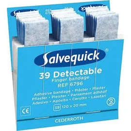 Salvequick Fingerpflaster detectable 39 St.