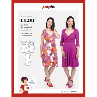 Pattydoo Papierschnittmuster Jerseykleid Lilou