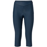 Vaude Damen Women's Advanced 3/4 Pants Iv Hose, Dark Sea, 44 Slim EU