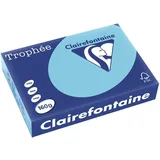 Clairefontaine Trophée A4 160g/m2 250 Blatt blau