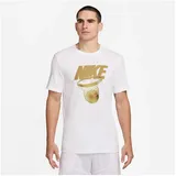 Nike Dri-FIT Basketball T-Shirt Herren 100 - white XXL
