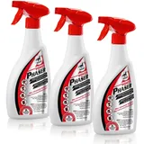 RL24 leovet - Insektenschutz Power Phaser | Fliegenspray für Pferde | Schutz gegen Mücken, Fliegen, Zecken & Bremsen | Lange Wirkdauer | 3 x 550 ml Sprühflasche (3er Set)