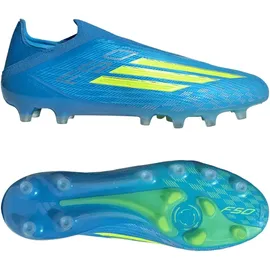 adidas F50 Elite Laceless AG Herren Lucid Ray Blue/Team Solar Yellow 46 2/3