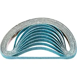PFERD Zirkon Schleifband BA 10x330mm Z60 für hohen Abtrag mit Bandschleifer