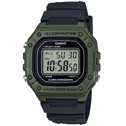 CASIO Timeless Collection Uhr W-218H-3AV | Grün