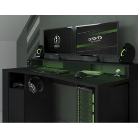 Parisot Jugendzimmer 6-teilig FABRIC 20", grau