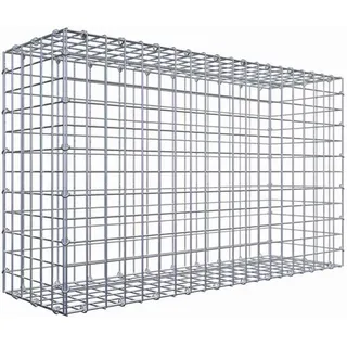 Gabiona C-Ring-Gabione 60 x 100 x 30 cm Maschenw 5 x 5 cm