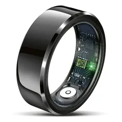 Fitnesstracker Ringgröße 10  Smart Ring SR6 Größe 10 (Schwarz)