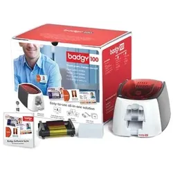 Evolis Badgy 100 Plastikkartendrucker - Farbe - Tinte Sublimation