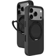 AMAZINGthing iPhone 17 Pro Hülle mit Ständer schwarz