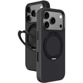AMAZINGthing iPhone 17 Pro Hülle mit Ständer schwarz
