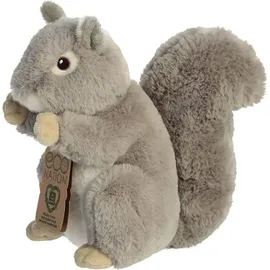 Aurora Plüsch Aurora Eco Nation Eichhörnchen 20 cm Grau/Weiß