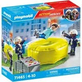 Playmobil Aktion Heroes Feuerwehr Mit Luft Kissen Schutz Matratze Aged 4-10