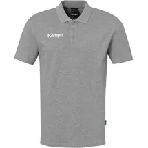Kempa Classic Polo Shirt dark grau melange 164