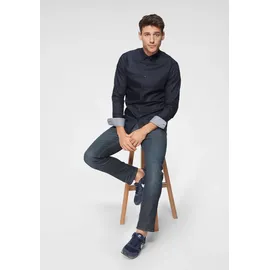 Selected HOMME Langarmhemd »SLHSLIMNEW-MARK SHIRT LS NOOS«, blau