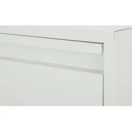 magazin klaus loewe Schuhkipper 50 x 70 x 15 cm weiß matt / weiß