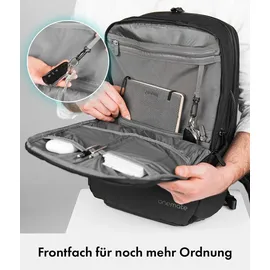 onemate Backpack Pro 2 0 l schwarz