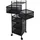Mendler Rollregal HWC-N52, Rollwagen Multifunktionsregal Aufbewahrung Küche, rollbar Körbe schwenkbar Eisen 94x30x30cm ~ schwarz