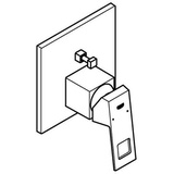 Grohe Eurocube Einhebelmischer, für Wanne, 24062AL0