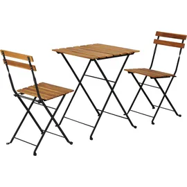casa.pro Bistroset Bovino 3-tlg. Braun