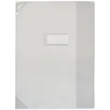 Oxford ELBA Heftschoner STRONG LINE, DIN A4, aus PVC, transparent farblos, mit breiter Klappe, 210 x 297 mm