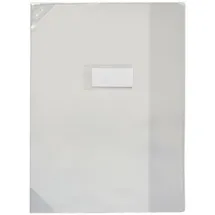Oxford ELBA Heftschoner STRONG LINE, DIN A4, aus PVC, transparent farblos, mit breiter Klappe, 210 x 297 mm