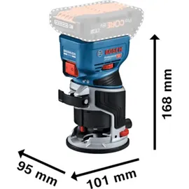 Bosch GKF 18V-8 Akku-Kantenfräse