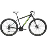 Bikestar Mountainbike 21 Gang Shimano RD-TY300 Schaltwerk, Kettenschaltung, 11751763-48 schwarz