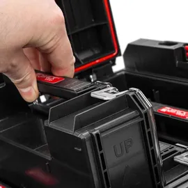 QBRICK Box mit herausnehmbaren Organizern