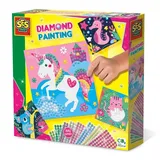 SES Creative Diamanten Mosaike Fröhliche Tiere Bastelset