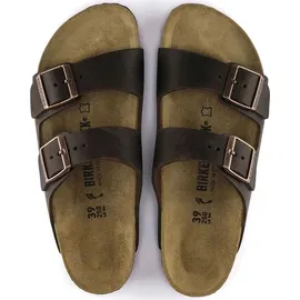 Birkenstock Arizona Nubukleder geölt schmal habana 38