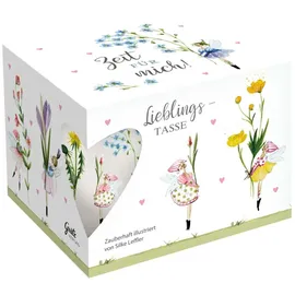 Grätz Verlag Kaffeetasse 0,4 l Blumen