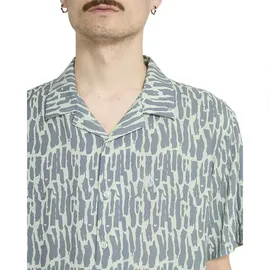 Volcom Boldstone Kurzarmhemd Grau XL