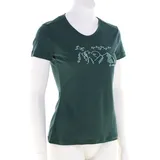 Löffler Sunset Merino-Tencel Damen T-Shirt-Grün-40