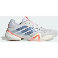 adidas Barricade 14 Tennisschuh - cloud white/halo blue/beam Orange 38 2/3