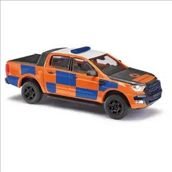 Ford Ranger mit Abdeckung, Katastrophen Schutz Modell von Busch 1:87